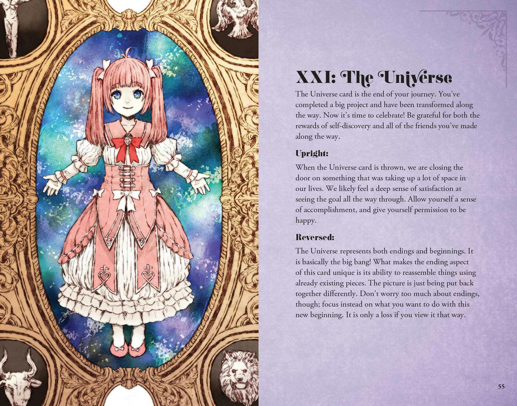 The Anime Tarot Deck and Guidebook (Engelsk) NYHET!