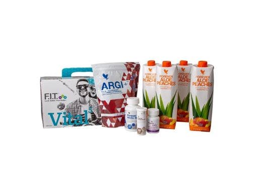 Vital5™ Baspaket inkl 5 produkter med Aloe vera Peaches
