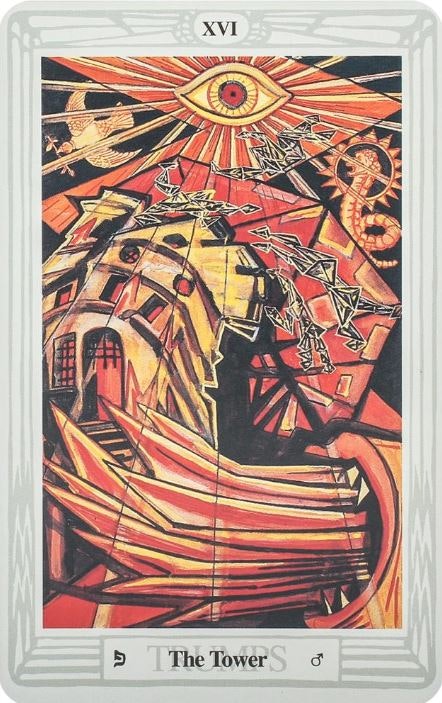 Aleister Crowley Thoth Deck Premier Edition (Full-Size Deck) 118 x 183 x 35 mm