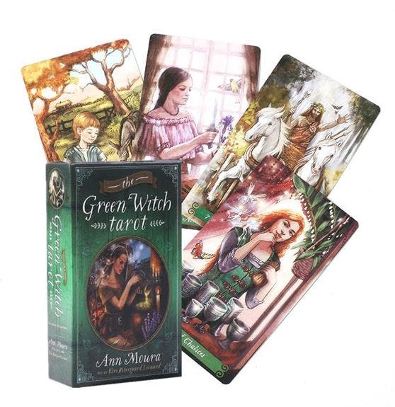 The green witch tarot (Engelsk)