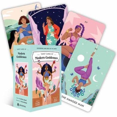 Tarot Cards Of Modern Goddess  (Engelsk) NYHET!