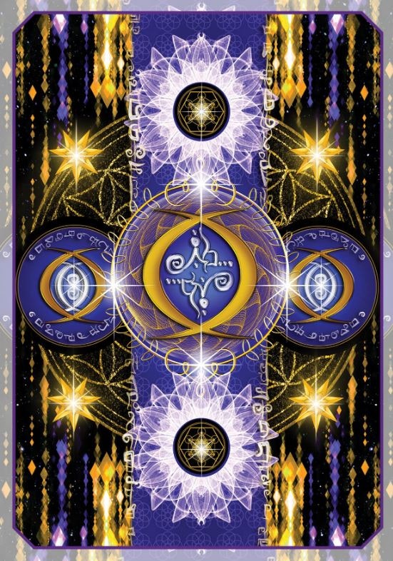 Celestial Frequencies Oracle Cards and Healing Activators  (Engelsk) NYHET!