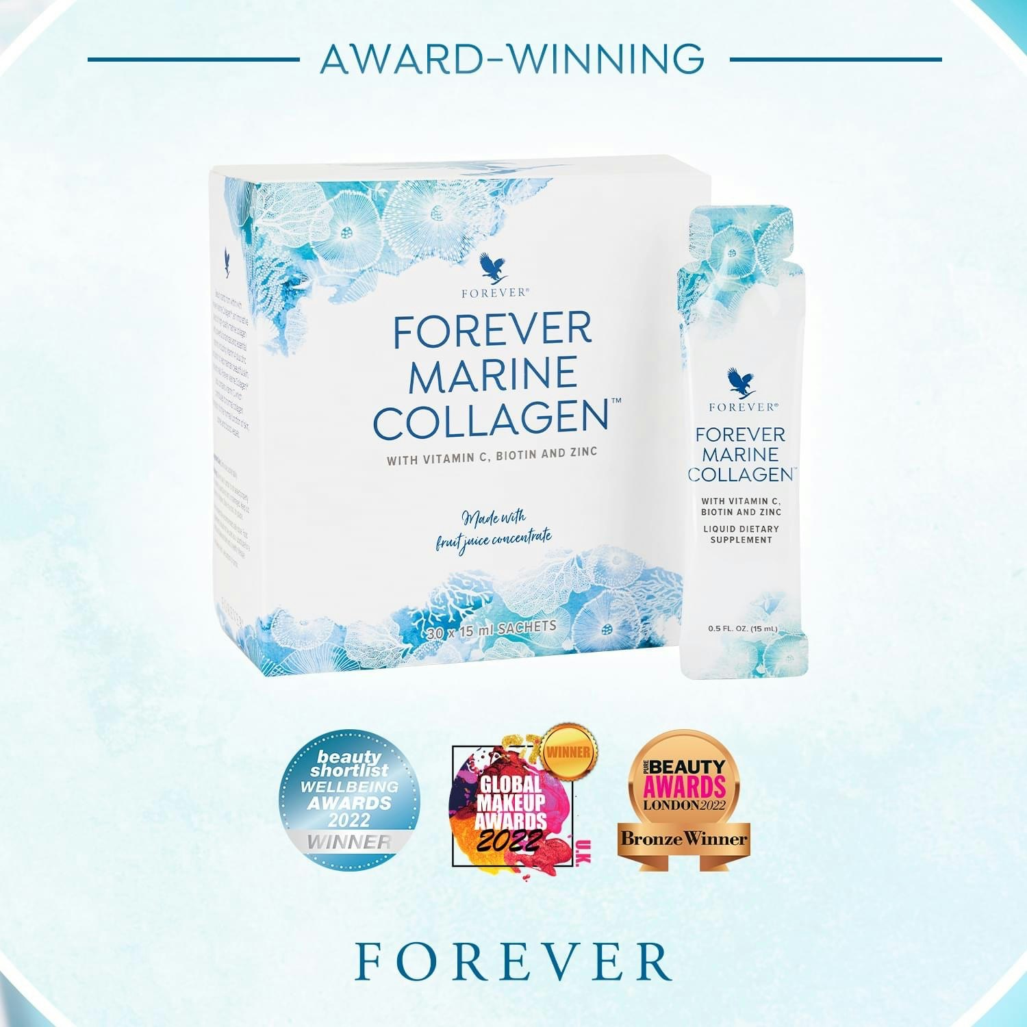 Forever Marine Collagen™ 30 st x 15 ml