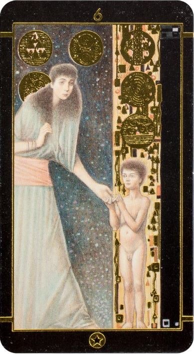 Klimt Tarot size mini  (Engelsk)