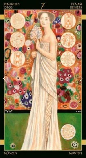 Golden Tarot of Klimt (Engelsk)