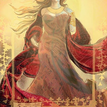 Celtic Goddesses, Witches, and Queens Oracle  (Engelsk) NYHET Kommer v 48