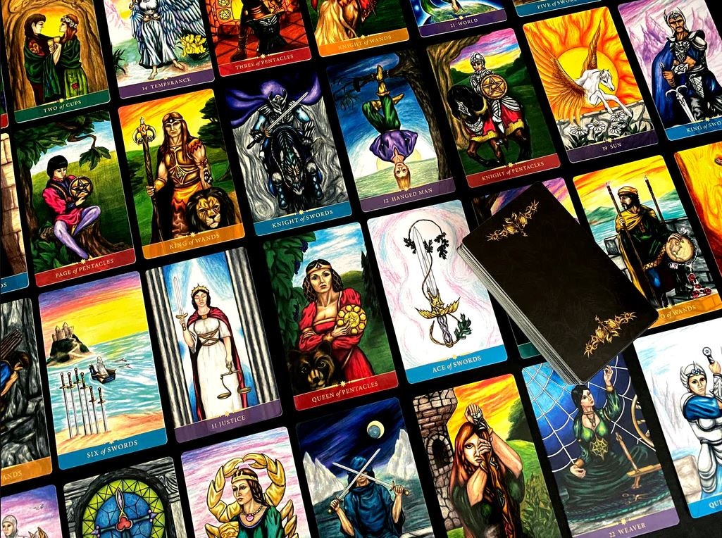 Steele Wizard Tarot: The Language of the Soul  (Engelsk) NYHET!