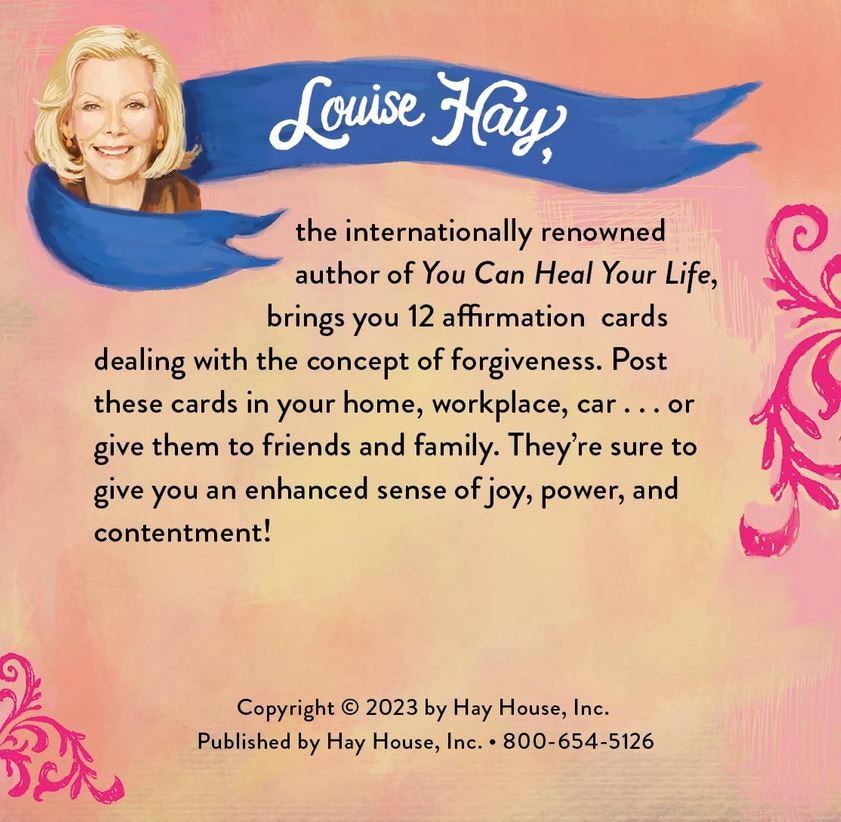 Louise Hay's Affirmations for Forgiveness - NYHET!