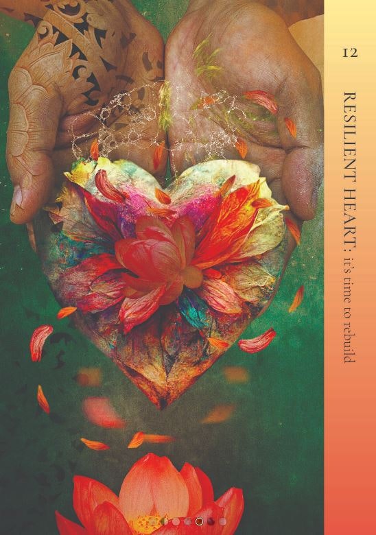 Healing Heart Oracle: Love letters to your soul NYHET!