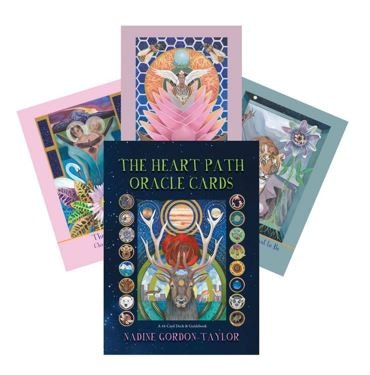 The Heart Path Oracle Cards -  Nadine Gordon-Taylor (Engelsk)