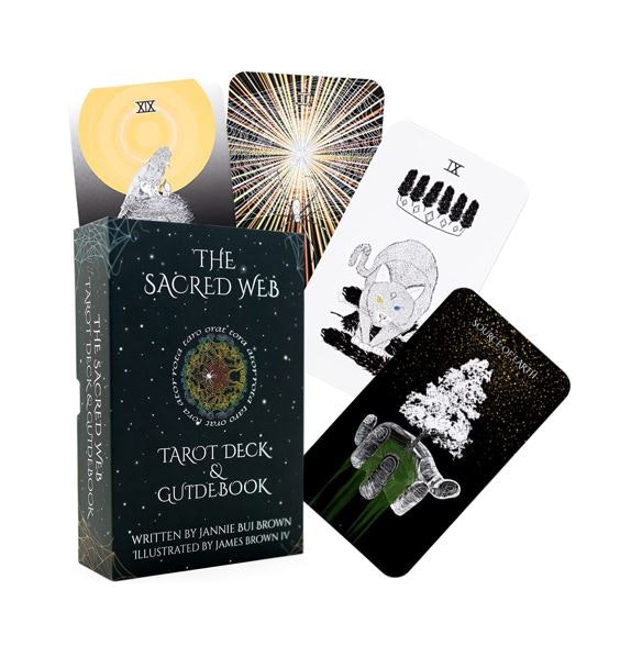 The Sacred Web Tarot  (Engelsk)