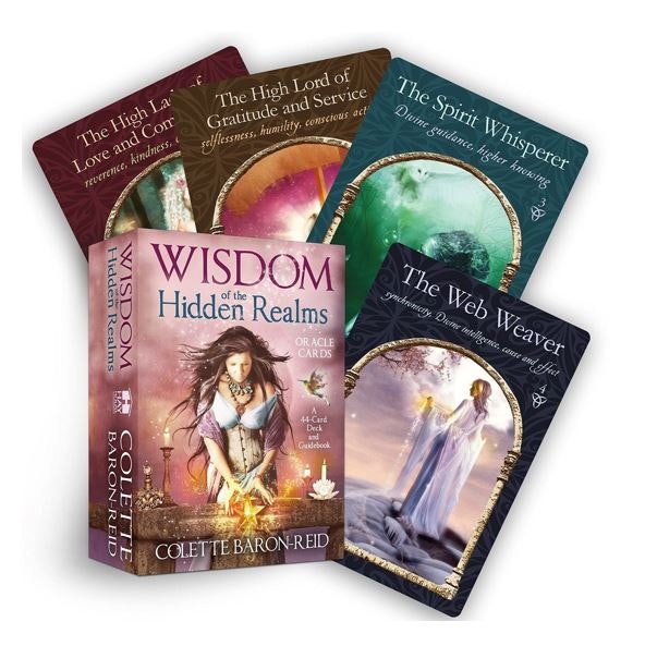 Wisdom of the Hidden Realms Oracle cards (Engelsk)