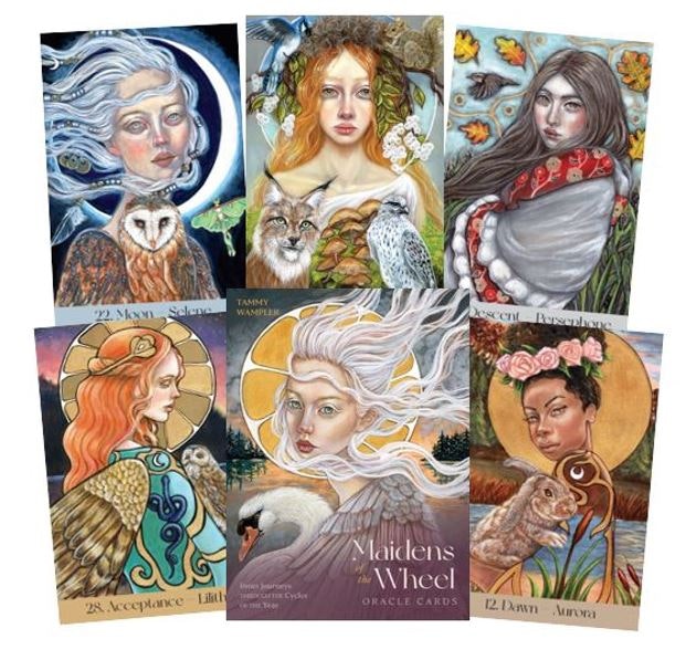 Maidens of the Wheel Oracle Cards NYHET! Kommer inom 2-4 v