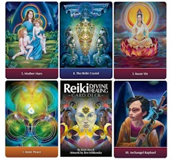 Reiki Divine Healing Card Deck (Engelsk) NYHET!