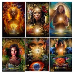 Creatrix Awakened Oracle Deck Fierce Feminine Frequency Leaders (Engelsk) NYHET!