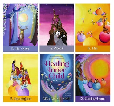 Healing the Inner Child Oracle: A Transformative Quest (Engelsk) Kommer snat!