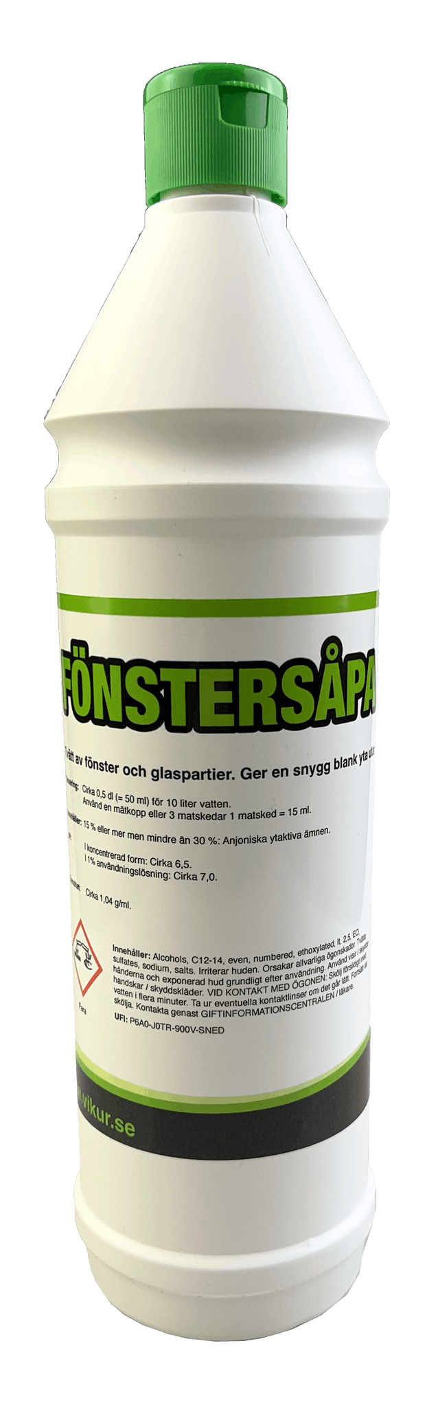 Fönstersåpa Vikur Clean 1 l