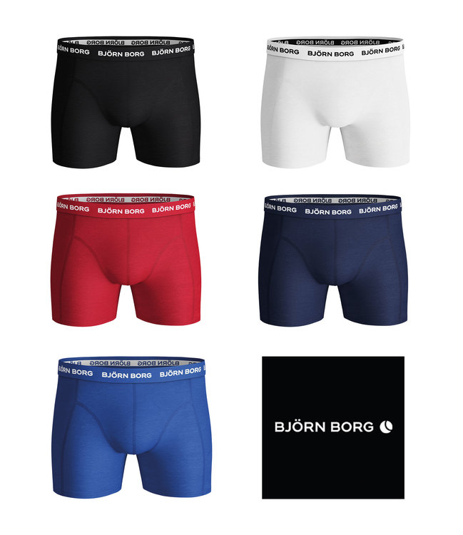 5-Pack Shorts Solid
