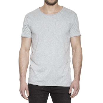 Crew-Neck Relaxed Grey Mélange