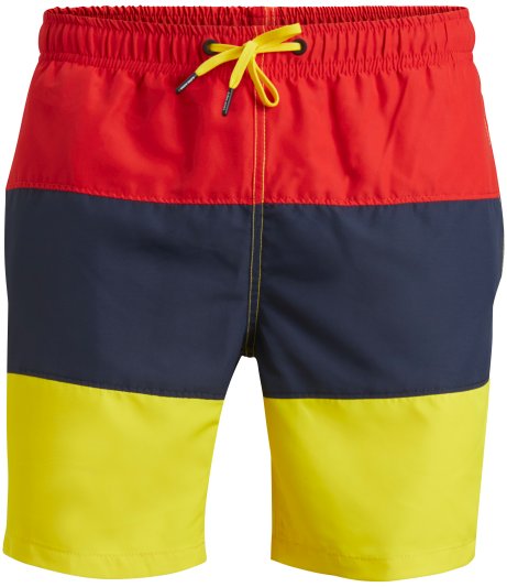 Loose Shorts Colourblock – High Risk Red