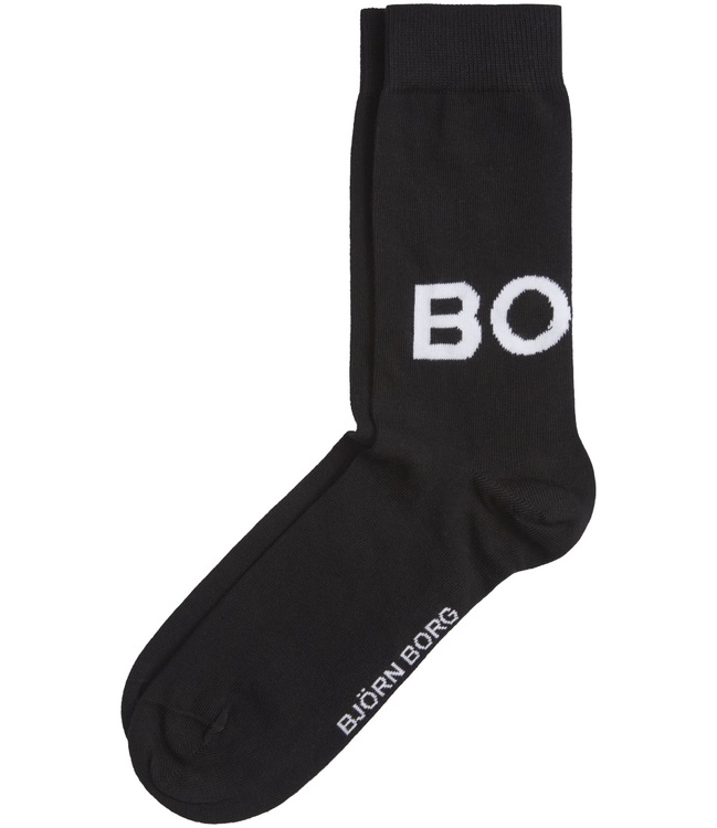 Socks – BB Borg Logo, Black