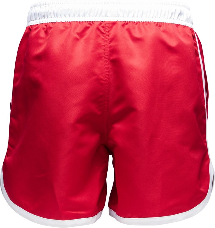 St Paul – Long Bermuda Swim Shorts, Red
