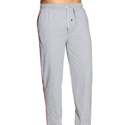 Poplin Check Woven Pyjamas Pants, Grey Melange