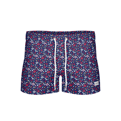 Breeze Blume – Long Swim Shorts, Navy