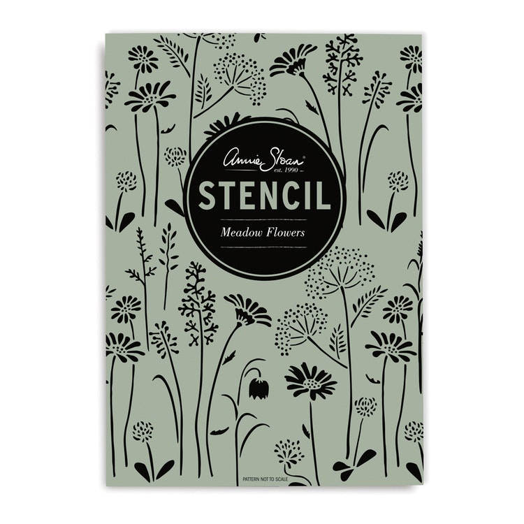 Annie Sloan Schablon Medow Flowers
