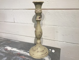 Handmålad ljusstake
