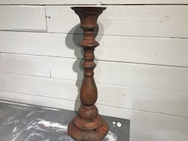 Handmålad ljusstake