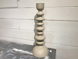 Handmålad ljusstake
