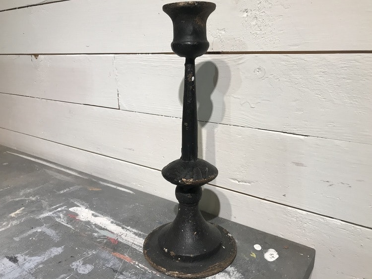 Ljusstake med patina