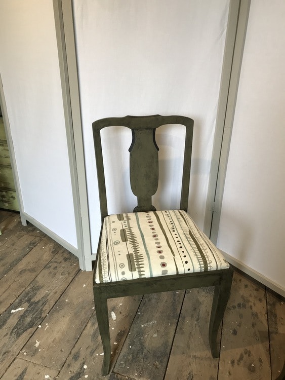 Handmålad Matgrupp