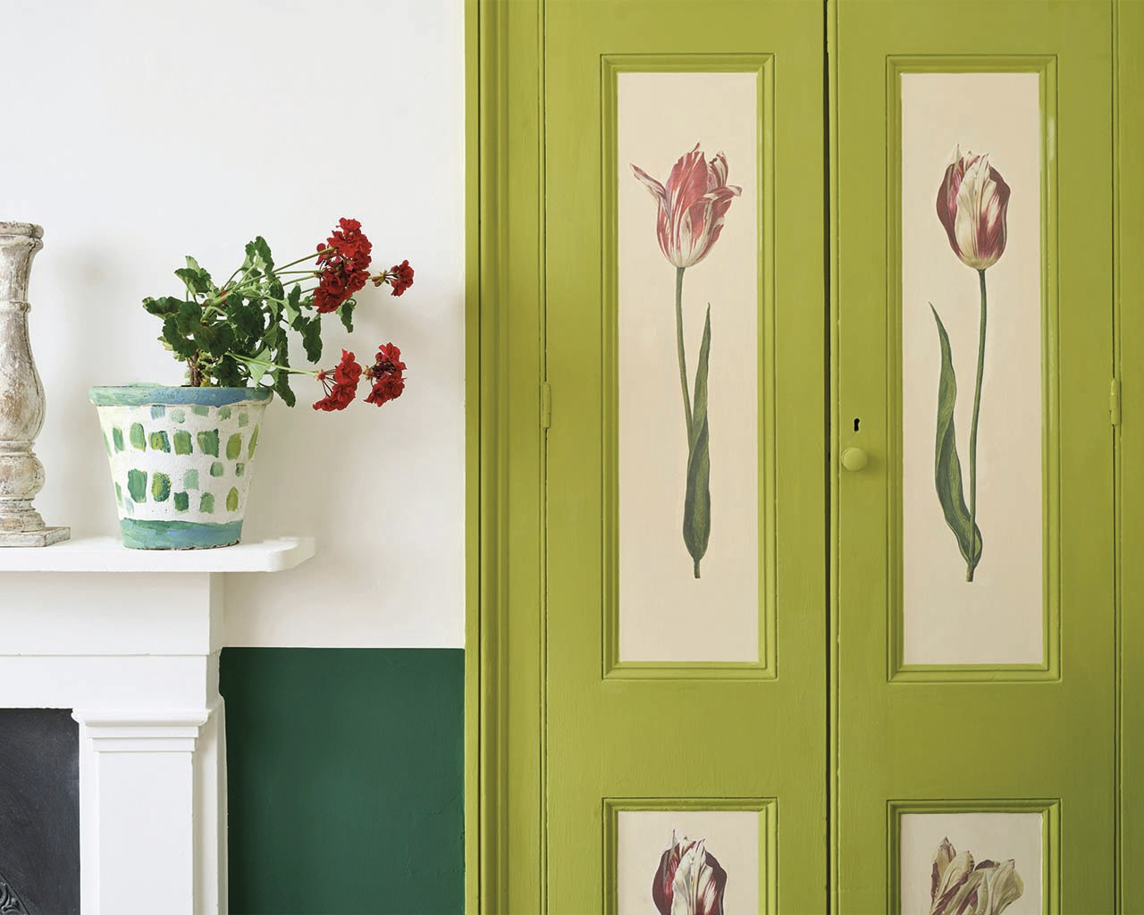 Decoupagepapper Tulips