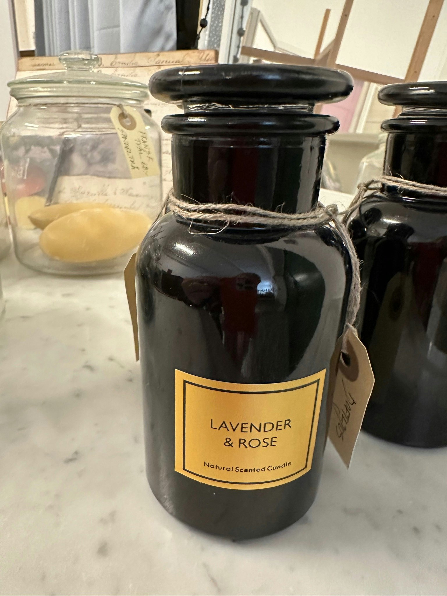 Doftljus Lavender & Rose