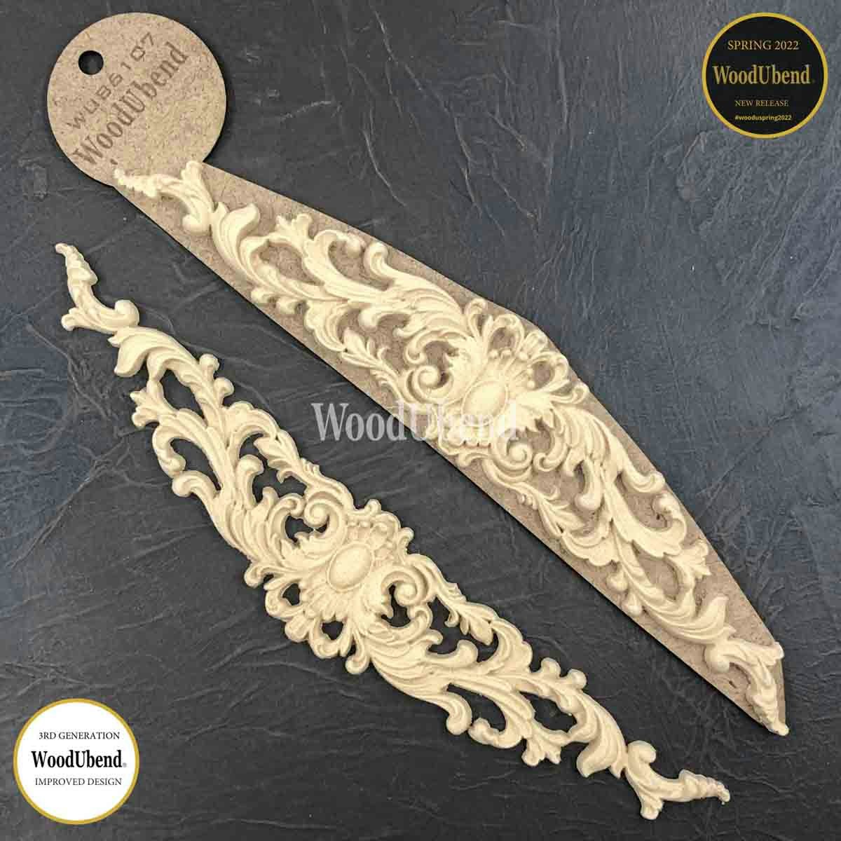 Träornament Blad 2-pack wub6107