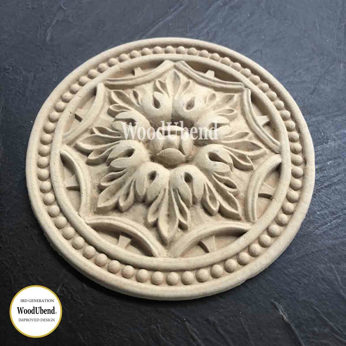 Träornament Mittdekoration 2-pack wub1384