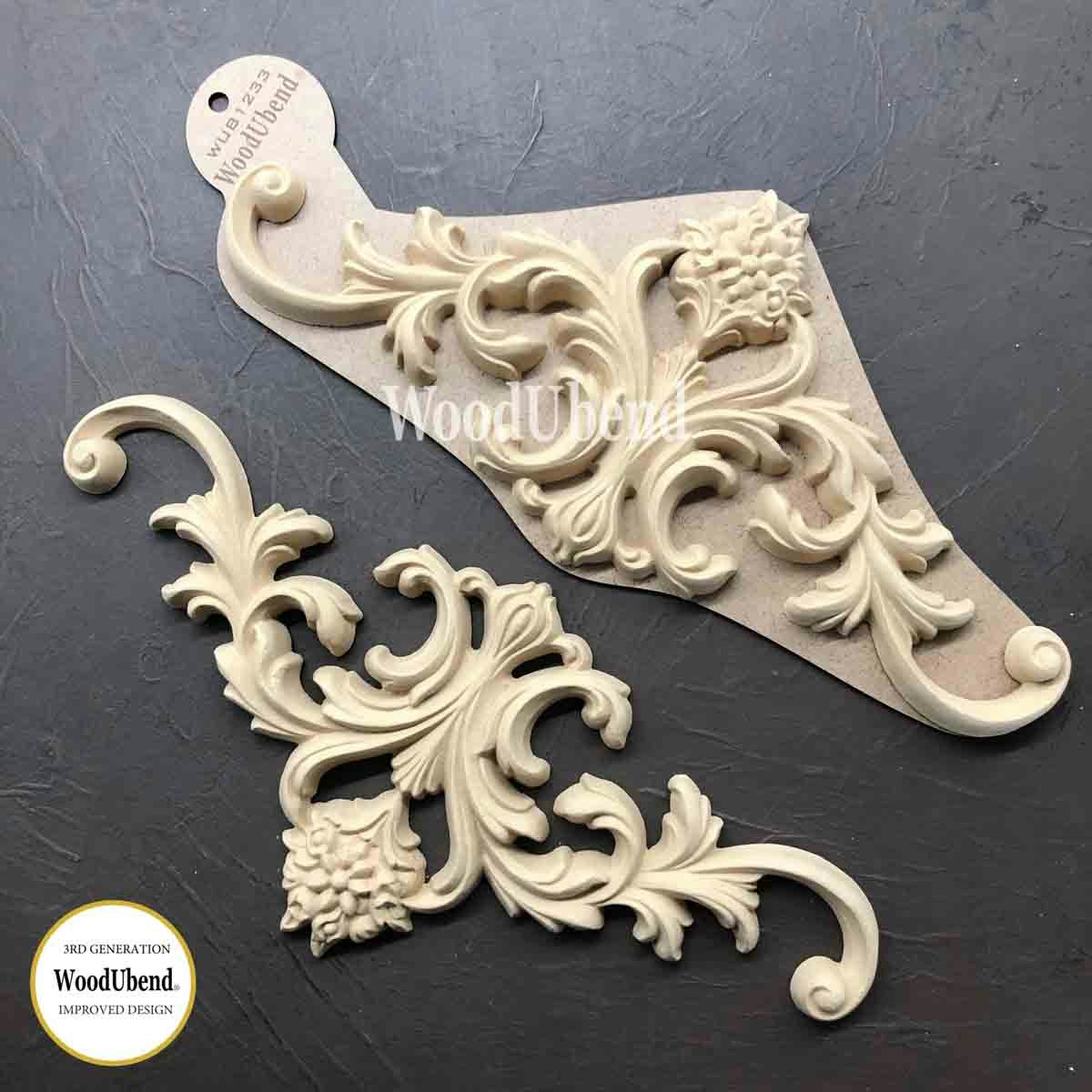Träornament Stor 2-pack wub1233