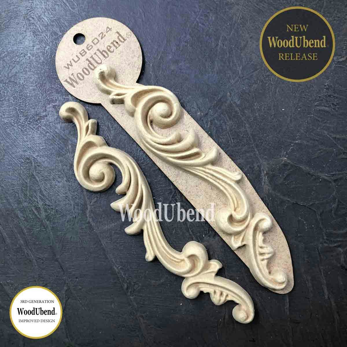 Träornament Droppform 2-pack wub6024