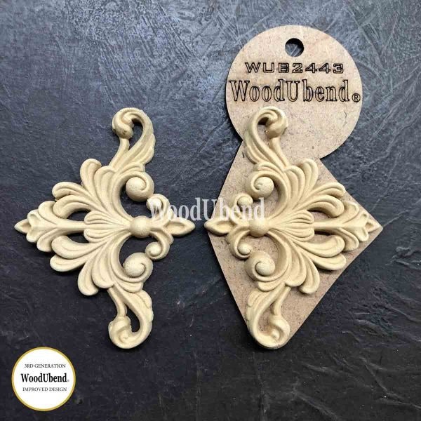 Träornament Dekoration 2-pack wub2443