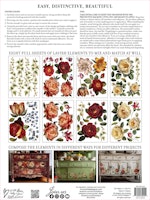 IOD Transfer Collage de fleurs