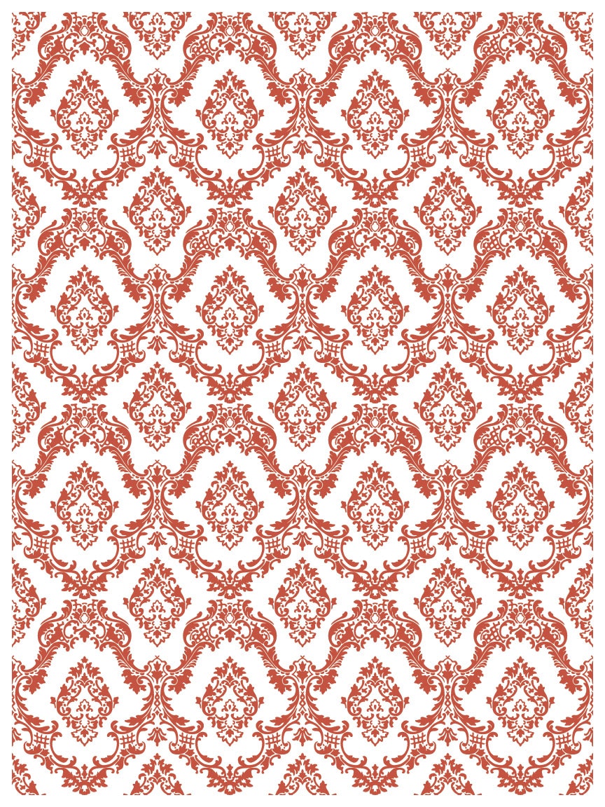 IOD Paint Inlay Lattice Rose