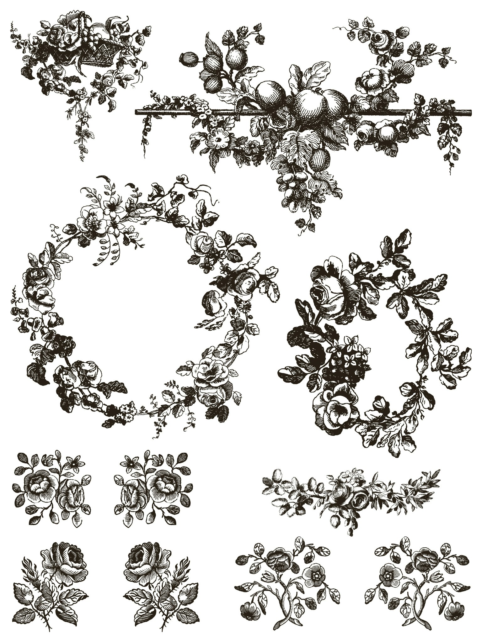 IOD Paint Inlay Delft traditions noir