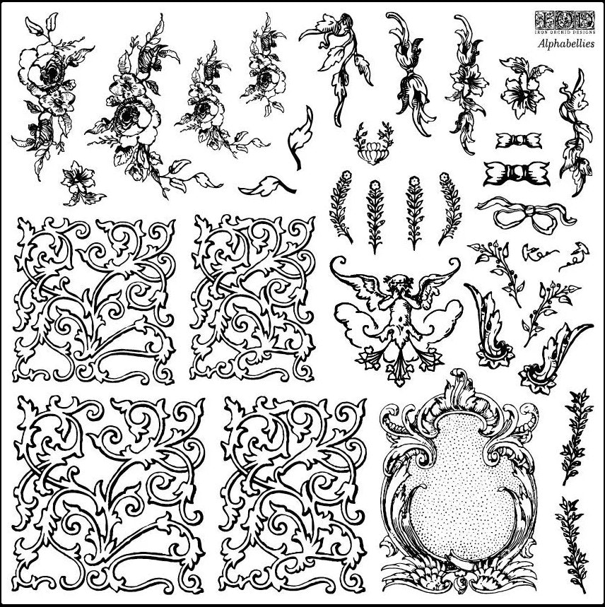 IOD Stamps Alphabellies