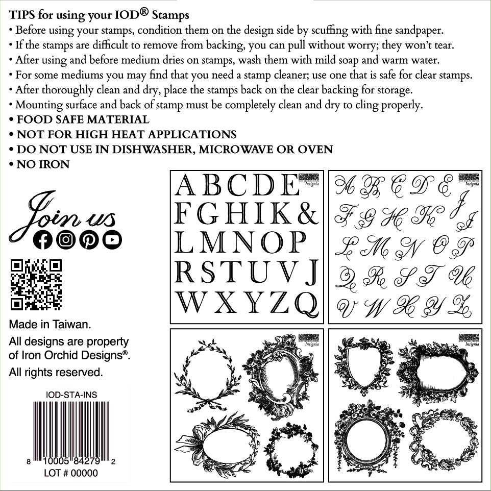 IOD Stamps Insignia