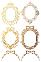 IOD Guldtransfer Petit Ornaments