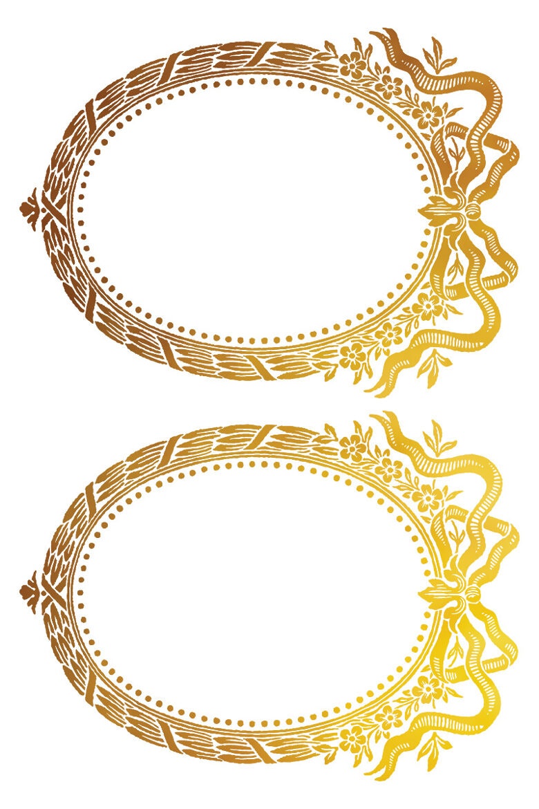 IOD Guldtransfer Petit Ornaments