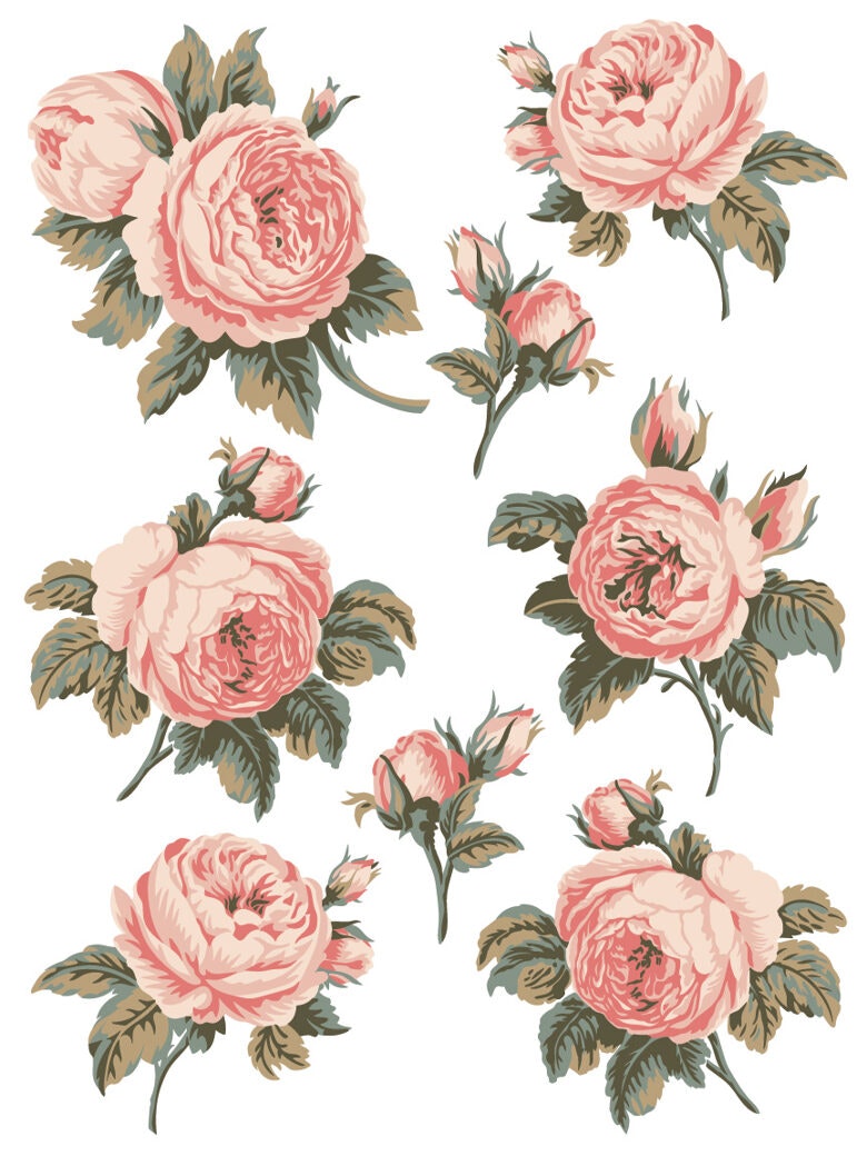 IOD Paint Inlay Spring Melody