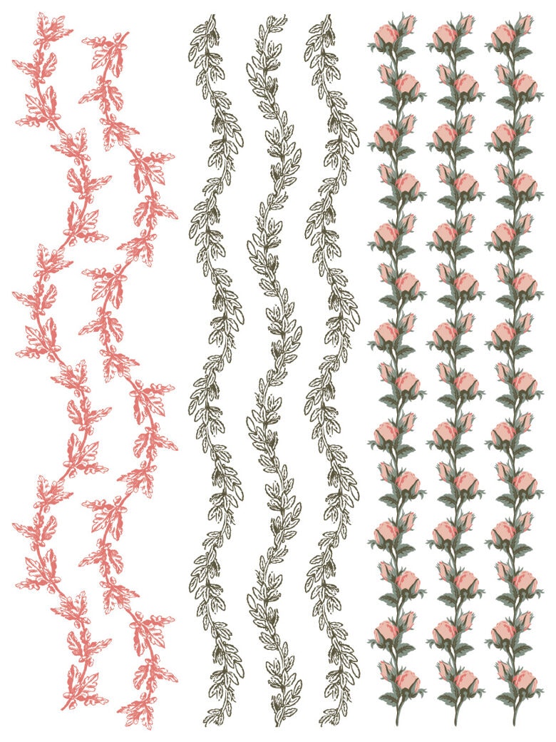 IOD Paint Inlay Spring Melody